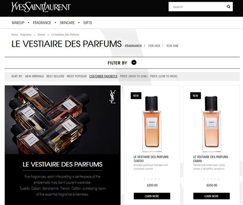 YSL saint laurent website